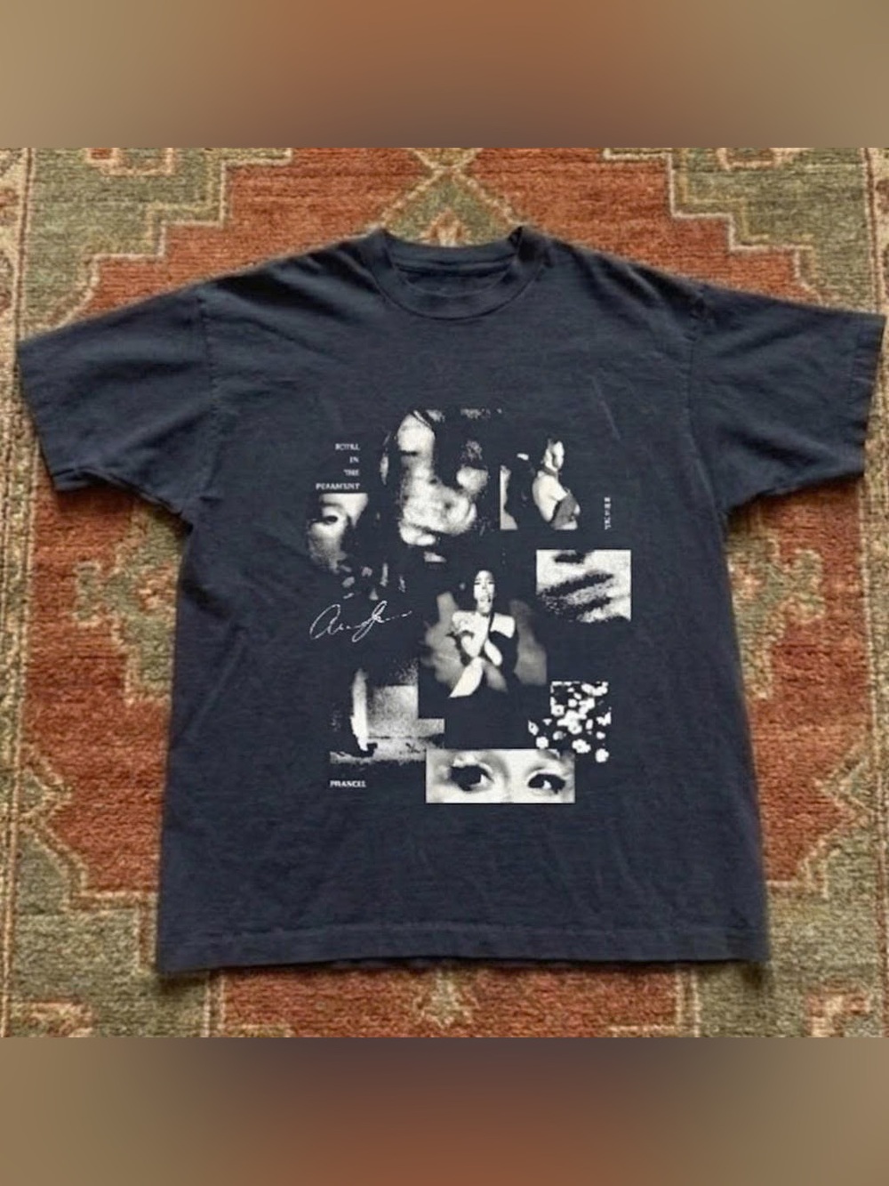 Gildan Black Short-Sleeve Photo Collage Graphic Tee